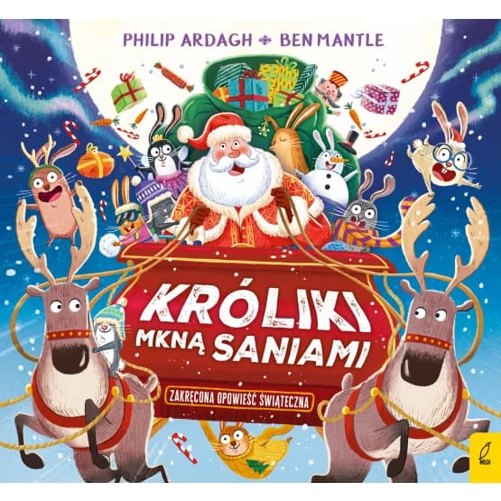 Pędzące króliki. Króliki mkną saniami